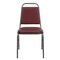 Emma and Oliver Trapezoidal Back Stacking Banquet Dining Chair - 1.5" Thick Seat